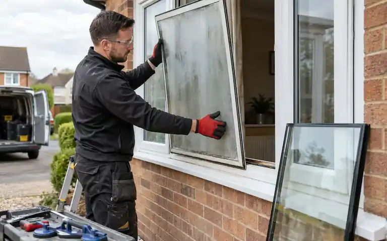 blown double glazing repair