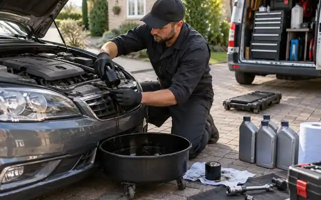 mobile oil change service